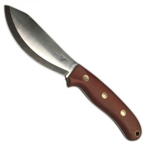 LT Wright Handcrafted Knives Jessmuk Natural Matte Scandi Fixed Blade Knife